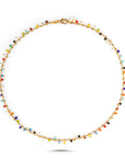Rainbow Mini Beaded Necklace